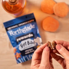 thumbnail-Forthglade Rewards Soft Bites Chicken with Liver Training Treats 90g