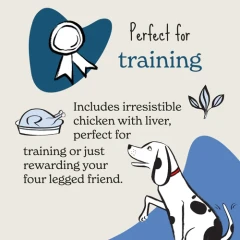 thumbnail-Forthglade Rewards Soft Bites Chicken with Liver Training Treats 90g
