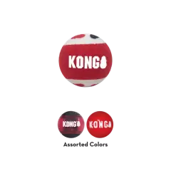 thumbnail-KONG Signature Balls 3Pk Assorted Large