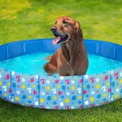 thumbnail-Smart Choice Summer Foldable Pet Paddling Pool