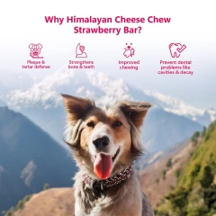 thumbnail-Millie’s Munchies Himalayan Cheese Chew in Strawberry
