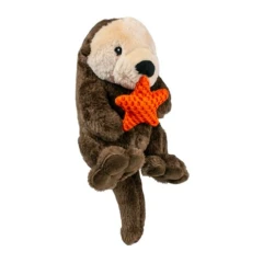 thumbnail-Tall Tails Otter Rope Body Dog Toy