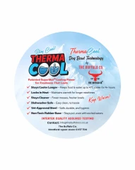 thumbnail-ThermaCool Dog Bowl in Espresso