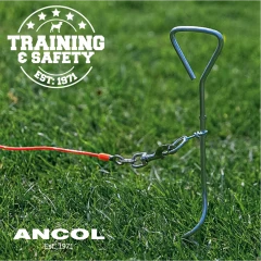 thumbnail-Ancol Heavy Duty Tie Out Stake