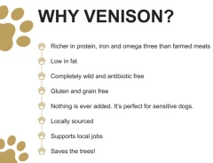 thumbnail-Millie's Munchies Venison Leg Tendons 3 pack