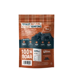 thumbnail-Wilsons Wild Boar Bites Natural Dog Treats