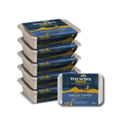 thumbnail-Wilsons Haggis Supper Limited Edition Complementary Raw Frozen Dog Food 500g