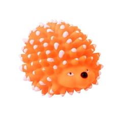 thumbnail-World of Pets Squeaky Vinyl Hedgehog Dog Toy