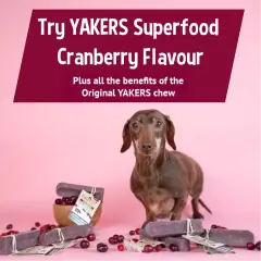 thumbnail-Yakers Cranberry Dog Chew